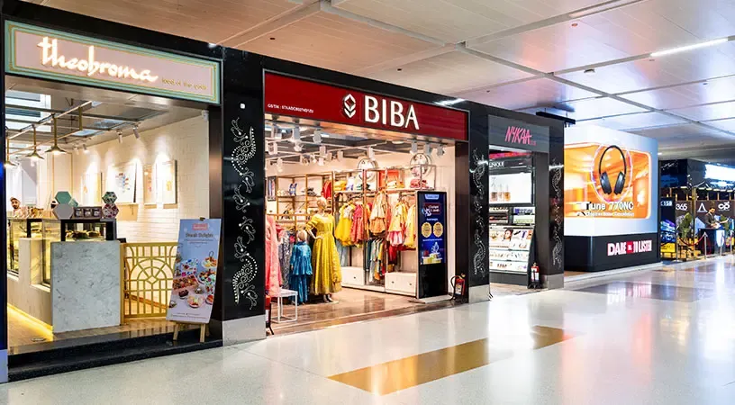 Airport shops