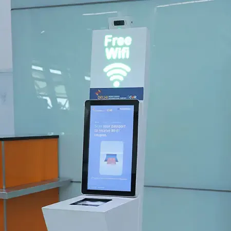 Wi-Fi kiosk