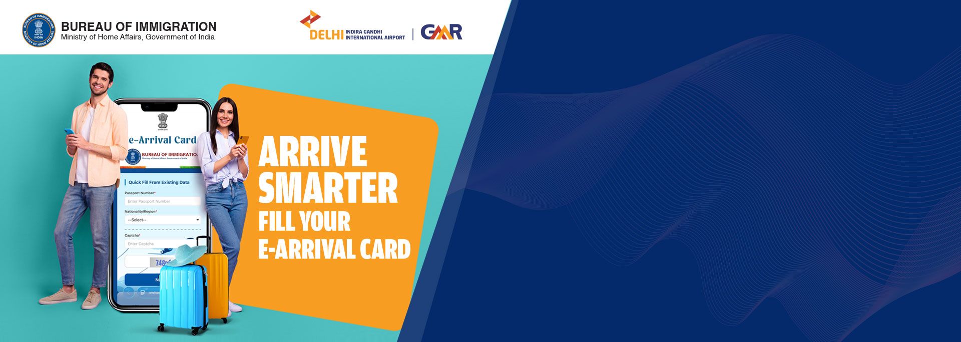 Indira Gandhi International Airport Banner