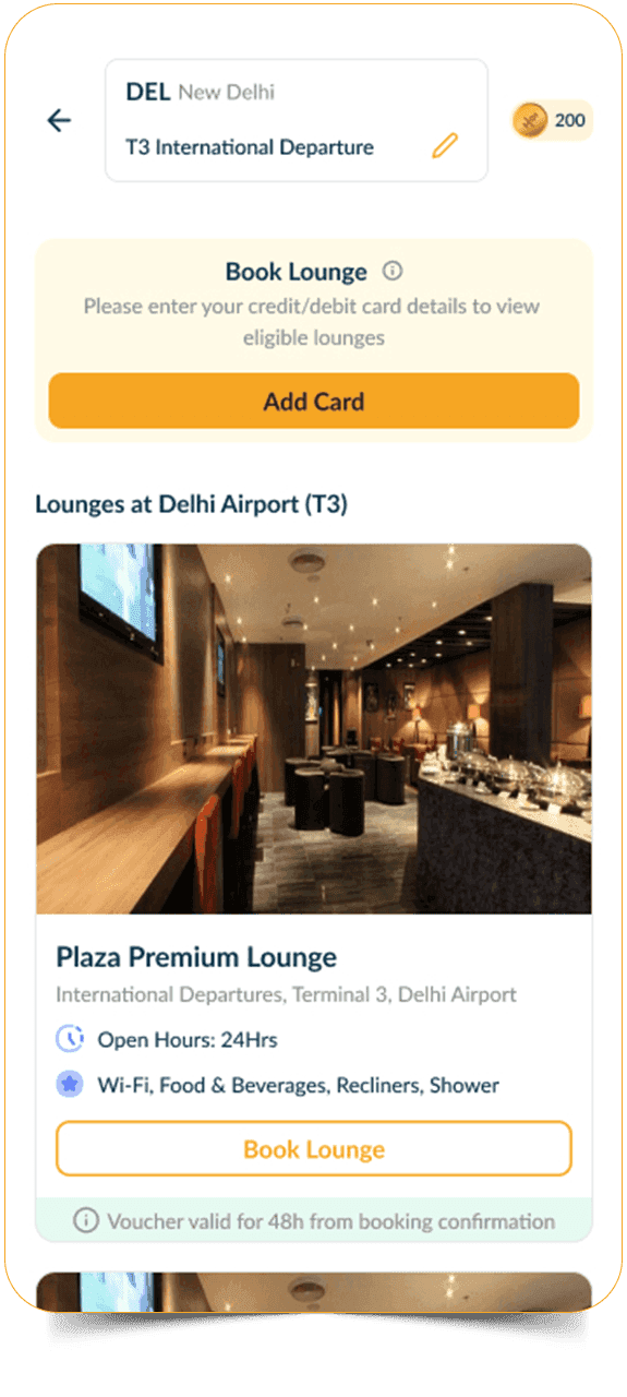 hoi app screenshot lounges