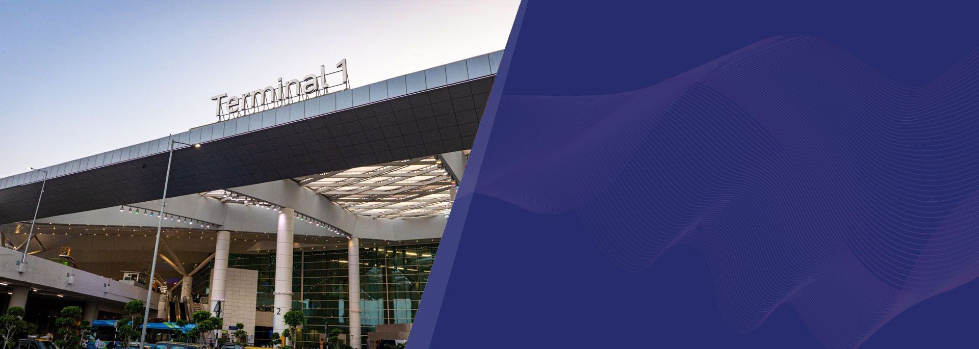 Indira Gandhi International Airport Banner
