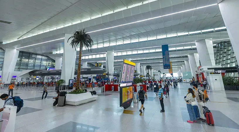 lobby area