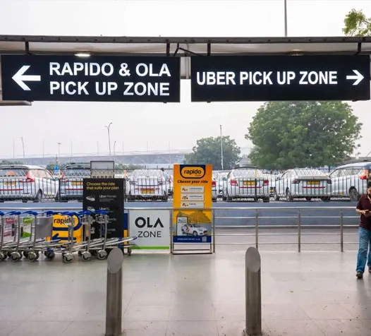 cab and taxis pickup navigation