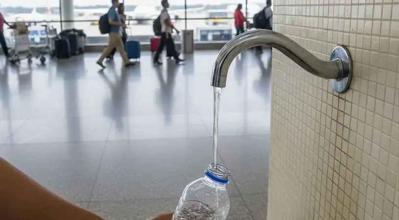 Drinking water station