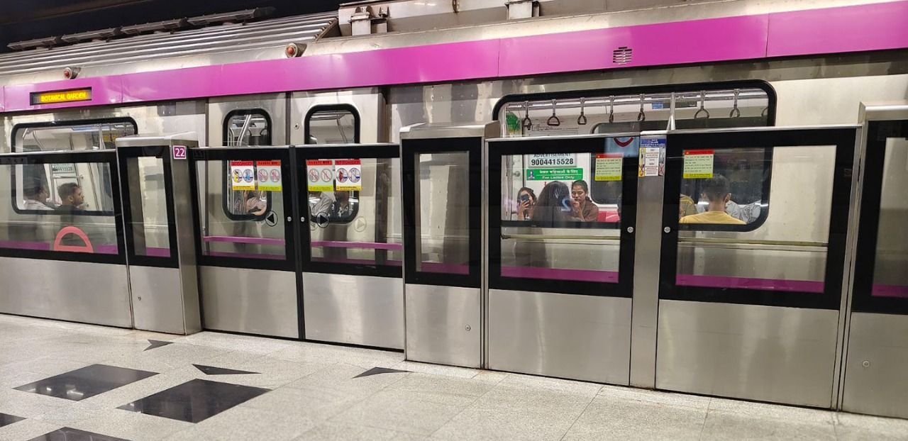 megenta line metro