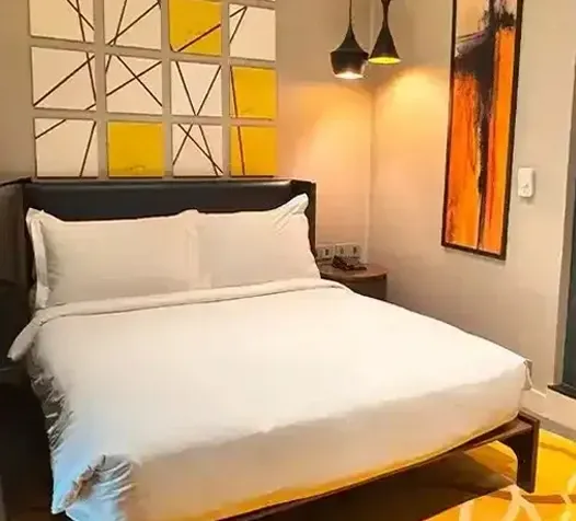 transit hotel room
